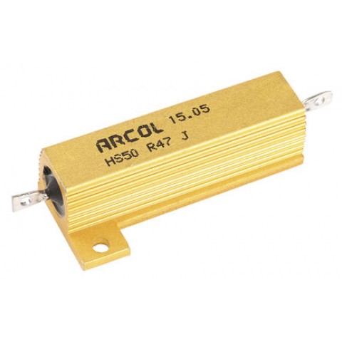 HS 50W R47 J HEATSINK RESISTOR 5% 